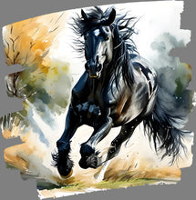 Load image into Gallery viewer, DTF Transfer – DK Horse Running Multi Sizes
