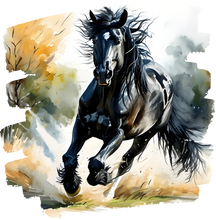 Load image into Gallery viewer, DTF Transfer – DK Horse Running Multi Sizes
