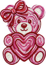 Load image into Gallery viewer, DTF Transfer – DQ Yarn Teddy Multi Sizes
