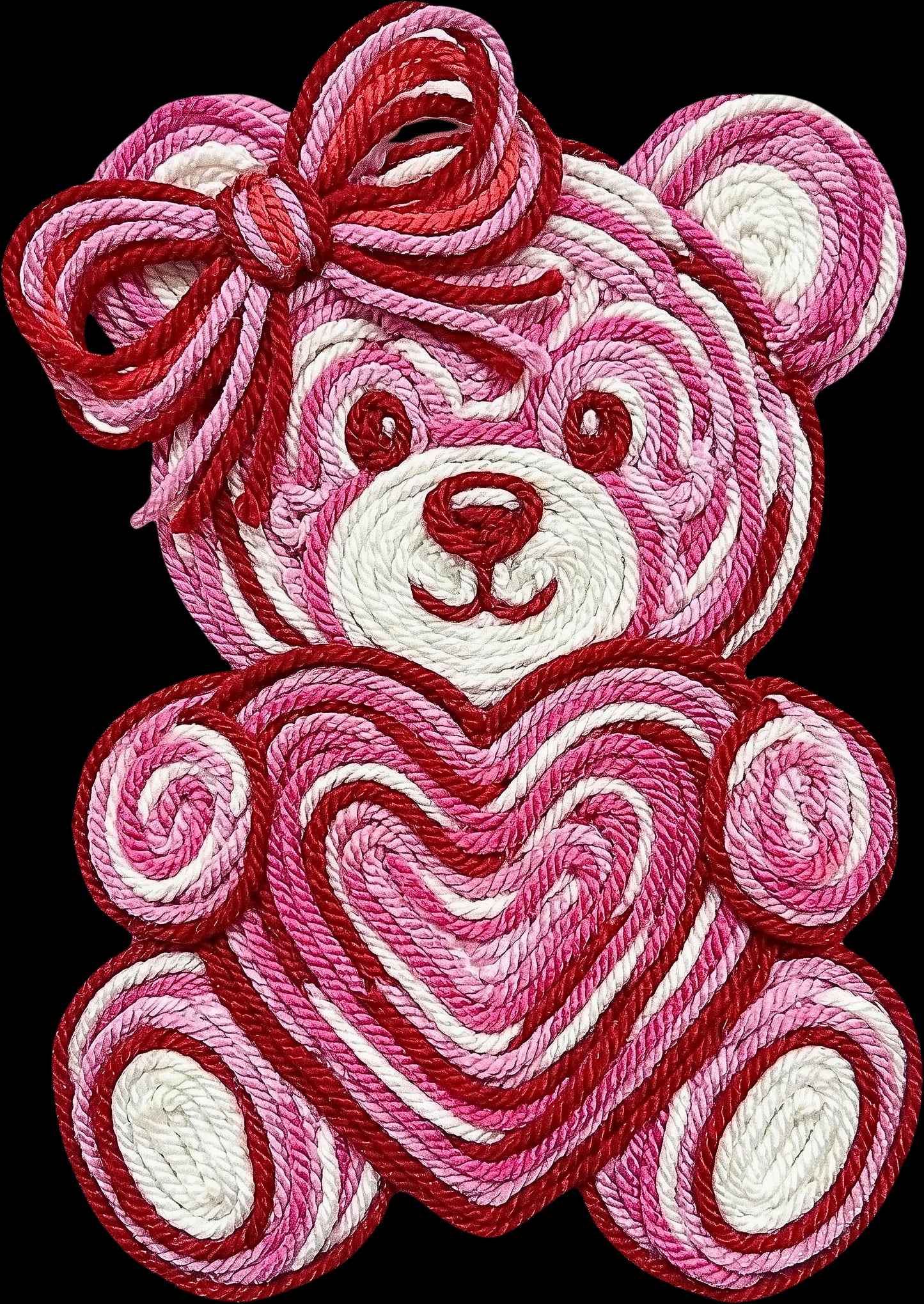 DTF Transfer – DQ Yarn Teddy Multi Sizes
