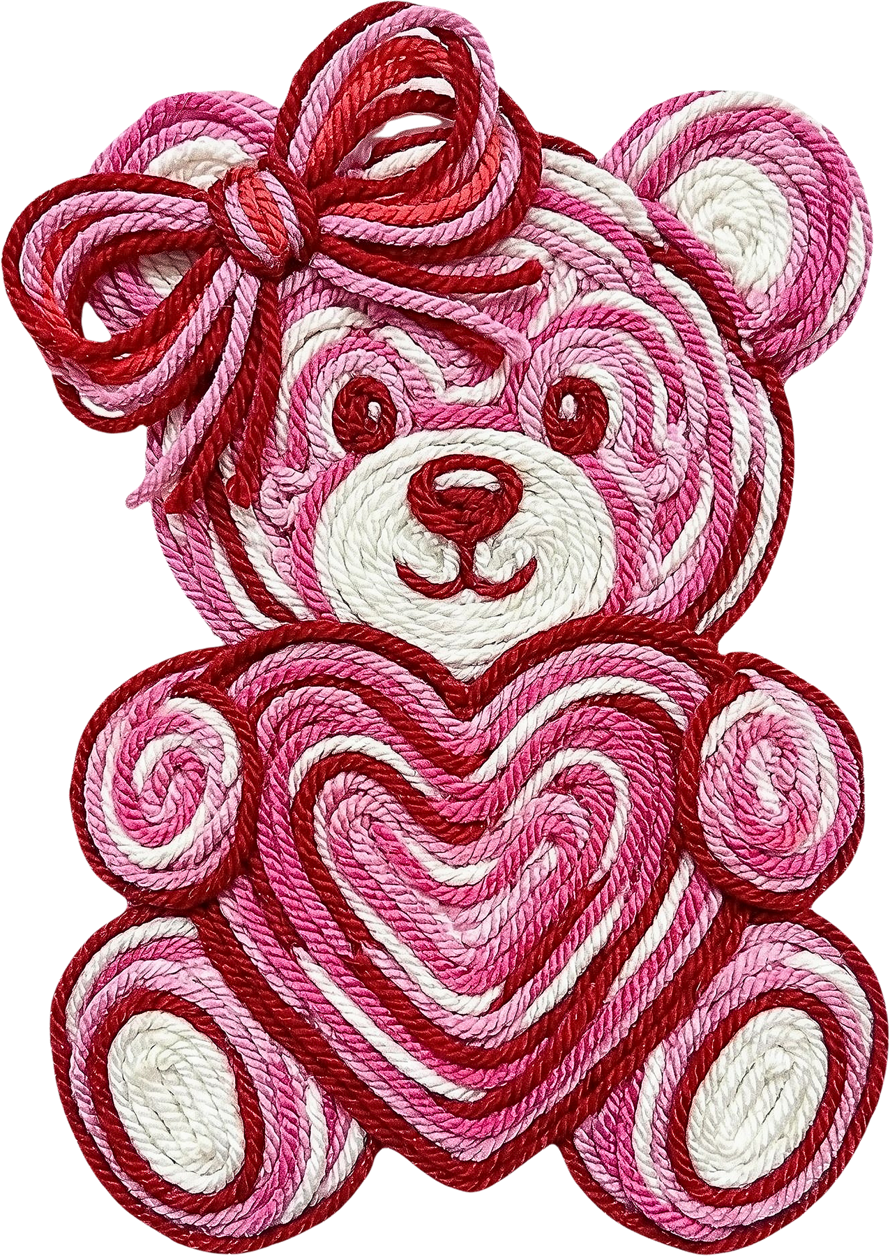 DTF Transfer – DQ Yarn Teddy Multi Sizes