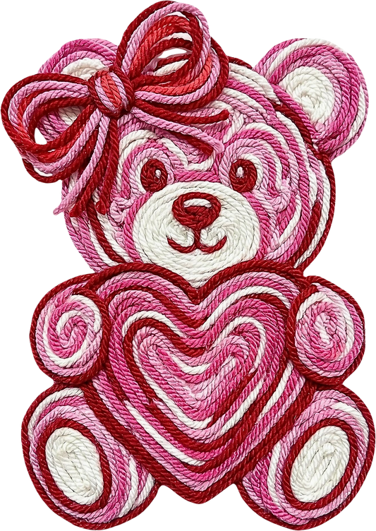 DTF Transfer – DQ Yarn Teddy Multi Sizes