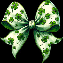 Load image into Gallery viewer, DTF Transfer – DV  St Patricks Day Bow Multi Sizes
