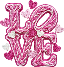 Load image into Gallery viewer, DTF Transfer – DY Yarn Love 01 Multi Sizes
