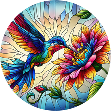 Load image into Gallery viewer, DTF Transfer – Glass Humming Bird Multi Sizes (AN-HU001)
