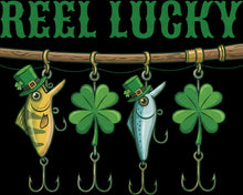 Load image into Gallery viewer, DTF Transfer – EE Reel Lucky Multi Sizes
