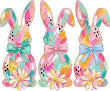 Load image into Gallery viewer, DTF Transfer – EG Bunnies Paint Multi Sizes
