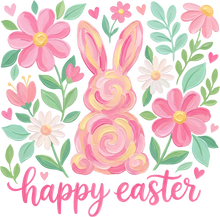 Load image into Gallery viewer, DTF Transfer – EN Happy Easter Paint Multi Sizes
