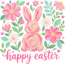 Load image into Gallery viewer, DTF Transfer – EN Happy Easter Paint Multi Sizes
