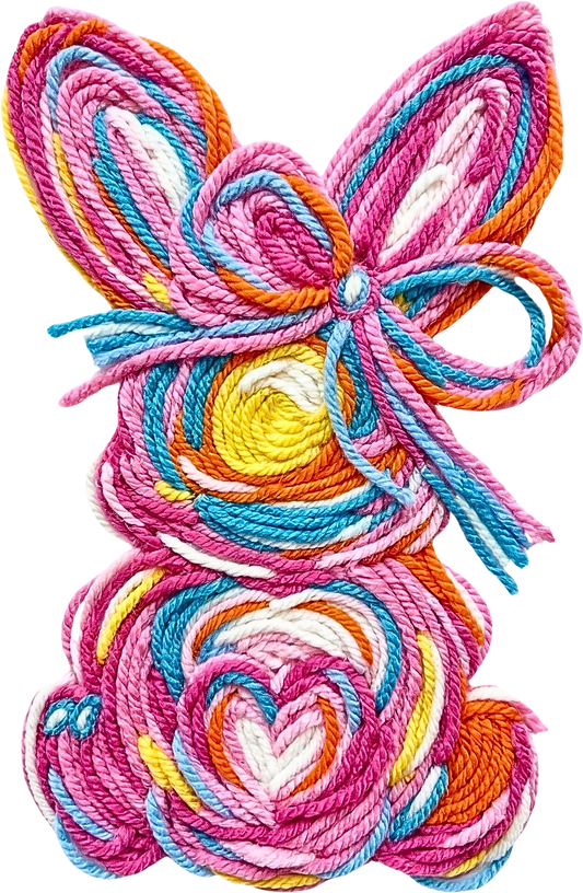 DTF Transfer – EO Yarn Bunny Multi Sizes