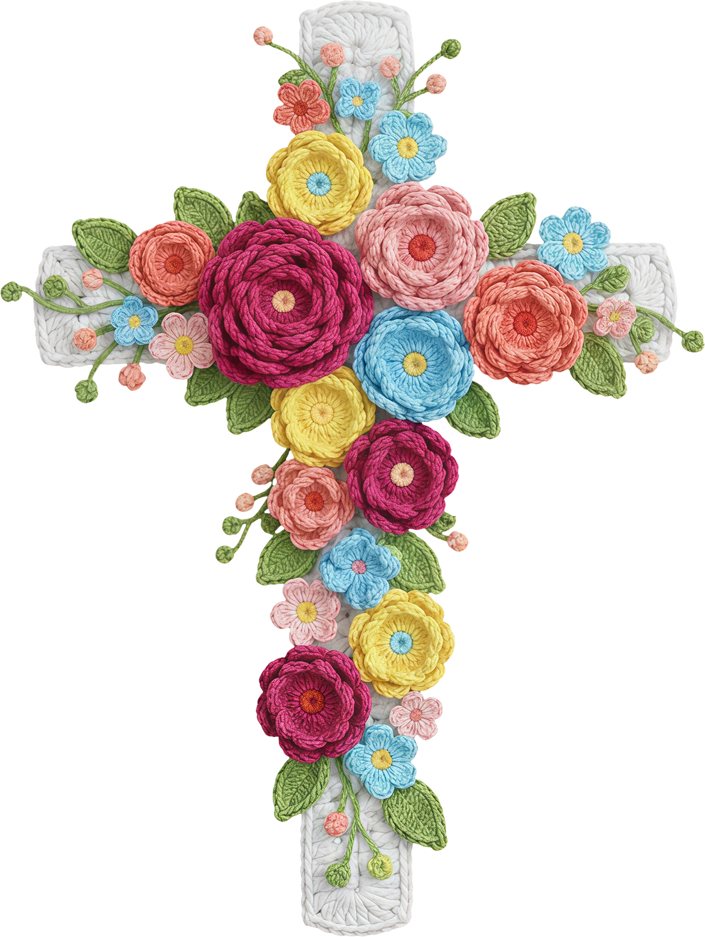 DTF Transfer – Yarn Cross Multi Sizes (RE-CR003)