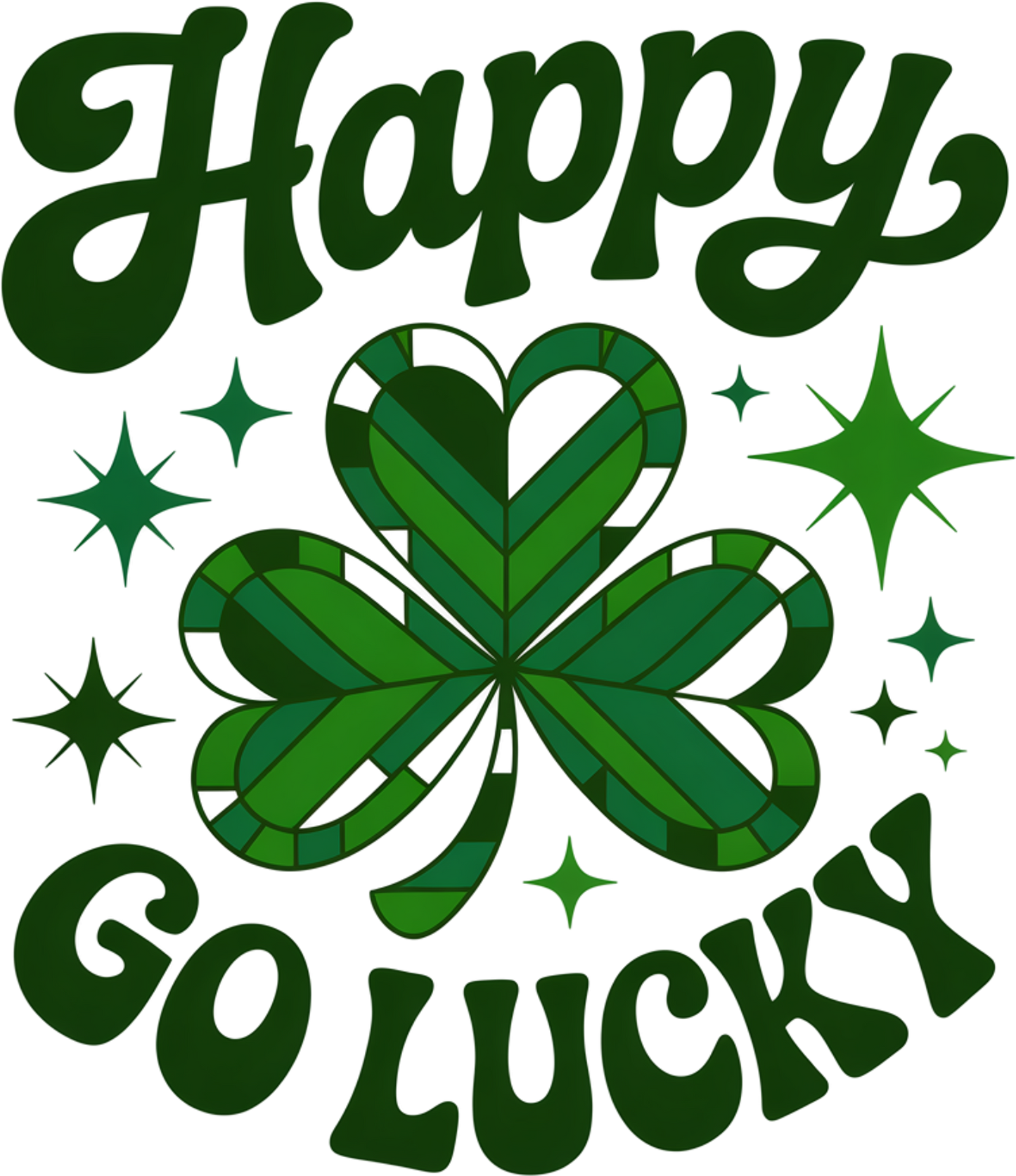 DTF Transfer – ET Happy Go Lucky Multi Sizes