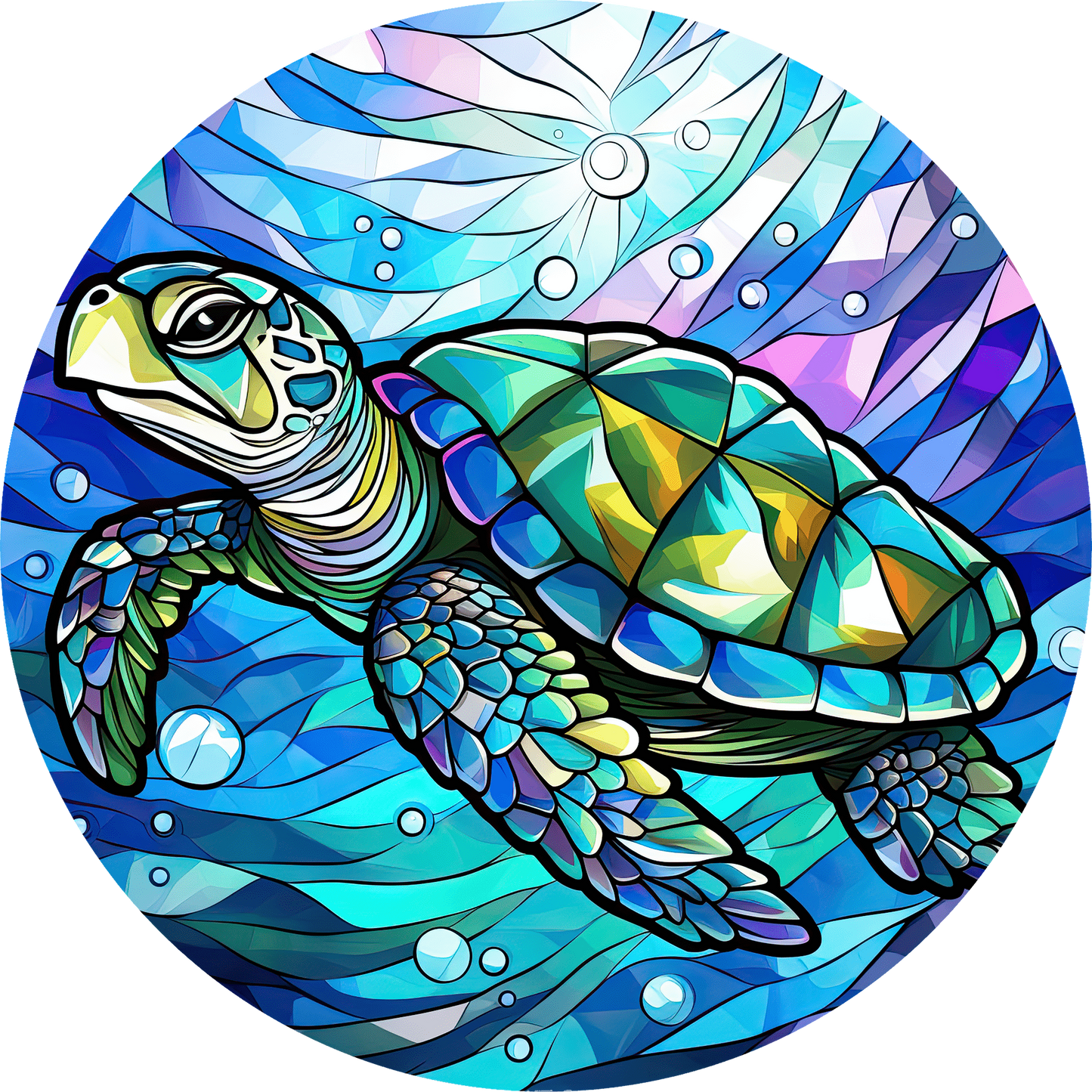 DTF Transfer – Turtle Swimming Multi Sizes (AN-TR002)