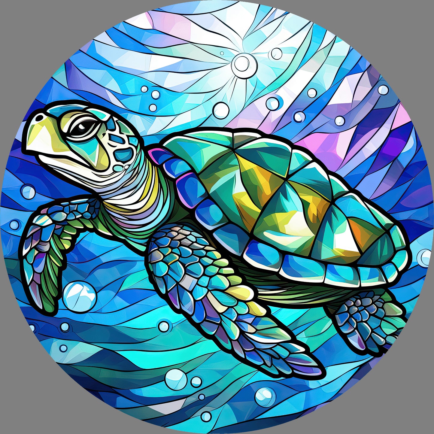 DTF Transfer – Turtle Swimming Multi Sizes (AN-TR002)