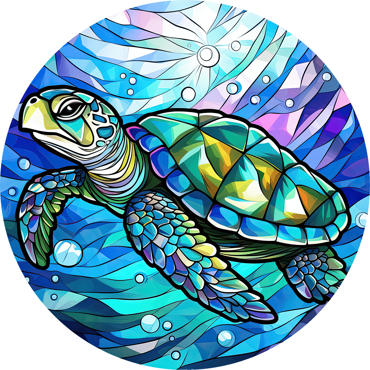 DTF Transfer – Turtle Swimming Multi Sizes (AN-TR002)