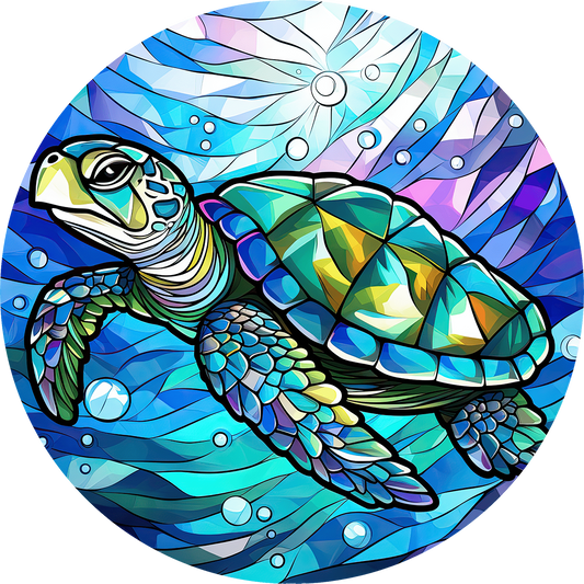DTF Transfer – Turtle Swimming Multi Sizes (AN-TR002)