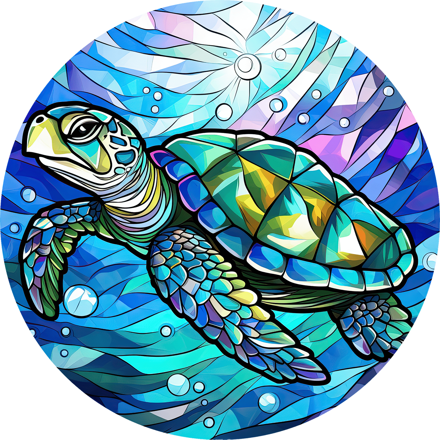 DTF Transfer – Turtle Swimming Multi Sizes (AN-TR002)