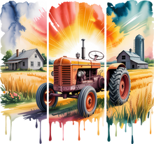Load image into Gallery viewer, DTF Transfer – Tractor Scene Multi Sizes (FA-SC001)

