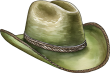 Load image into Gallery viewer, DTF Transfer – FE Green Cowboy Hat Multi Sizes
