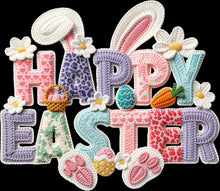 Load image into Gallery viewer, DTF Transfer – FH Yarn Happy Easter Multi Sizes
