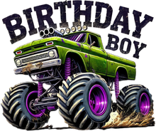 Load image into Gallery viewer, DTF Transfer – FL Birthday Boy Truck Multi Sizes
