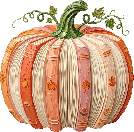 DTF Transfer – Paint Pumpkin Book Multi Sizes (FO-PU005)