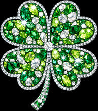 Load image into Gallery viewer, DTF Transfer – FR Gem Clover Multi Sizes
