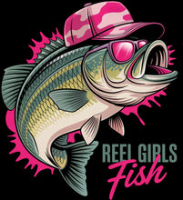 Load image into Gallery viewer, DTF Transfer – FT Reel Girls Fish Multi Sizes
