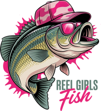 Load image into Gallery viewer, DTF Transfer – FT Reel Girls Fish Multi Sizes
