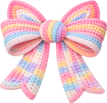 Load image into Gallery viewer, DTF Transfer – FW Yarn Bow Ears Multi Sizes
