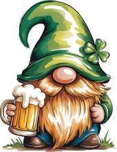 Load image into Gallery viewer, DTF Transfer – FY St Patrick's Gnome Multi Sizes
