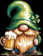 Load image into Gallery viewer, DTF Transfer – FY St Patrick's Gnome Multi Sizes
