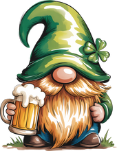 Load image into Gallery viewer, DTF Transfer – FY St Patrick's Gnome Multi Sizes
