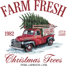 Load image into Gallery viewer, DTF Transfer – 11&quot; Farm Fresh Christmas
