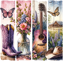 Load image into Gallery viewer, DTF Transfer – Lavender Country Scene Multi Sizes (CO-SC001)
