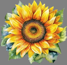 Load image into Gallery viewer, DTF Transfer – Watercolor Sunflower Multi Sizes (FL-SF001)
