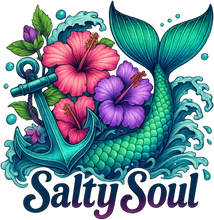 Load image into Gallery viewer, DTF Transfer – Salty Soul Multi Sizes (NA-SC001)
