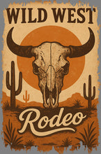 Load image into Gallery viewer, DTF Transfer – Wild West Rodeo Multi Sizes (CO-RD001)
