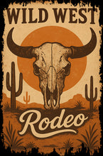 Load image into Gallery viewer, DTF Transfer – Wild West Rodeo Multi Sizes (CO-RD001)

