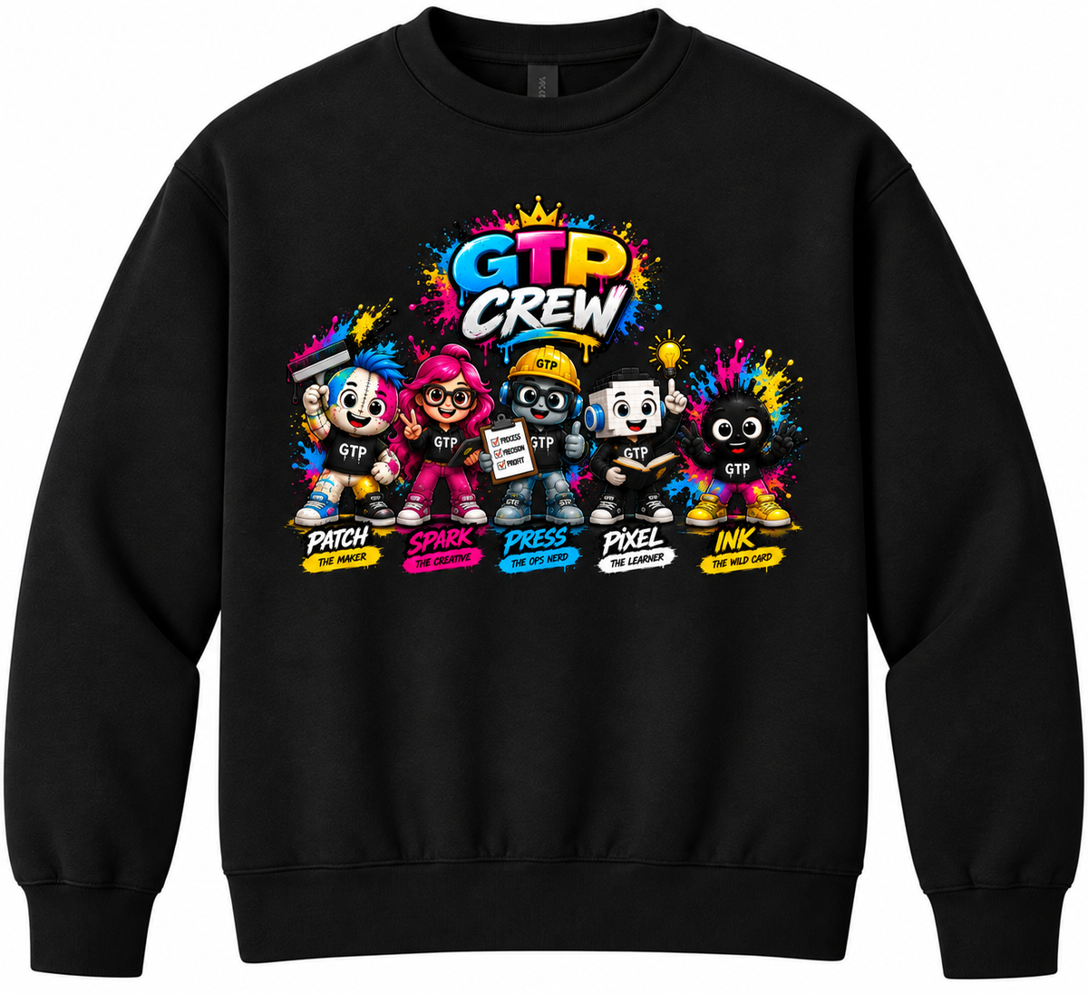 GTP Crew Mello Fleece Premium Sweatshirt