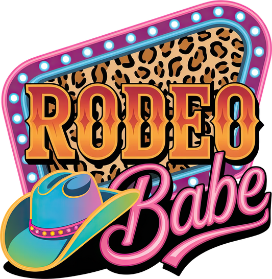 DTF Transfer – GV Rodeo Babe Multi Sizes