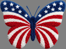 Load image into Gallery viewer, DTF Transfer – American Butterfly Multi Sizes (PA-FL010)
