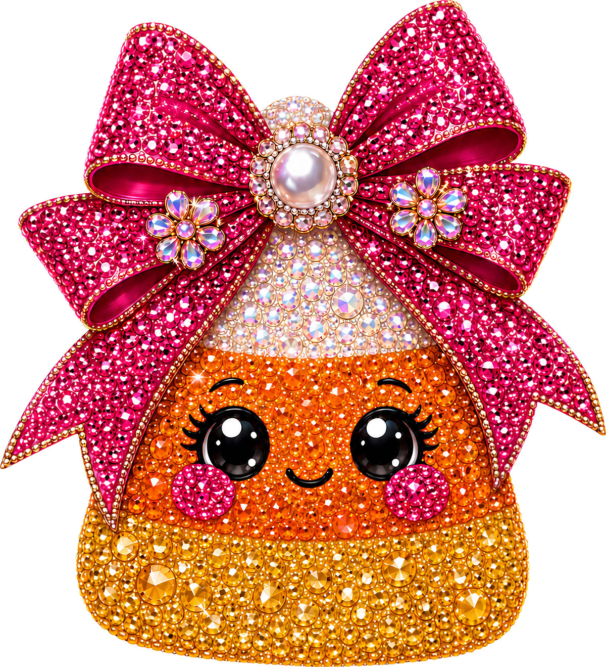 DTF Transfer – Gem Candy Corn Multi Sizes (HA-CC001)
