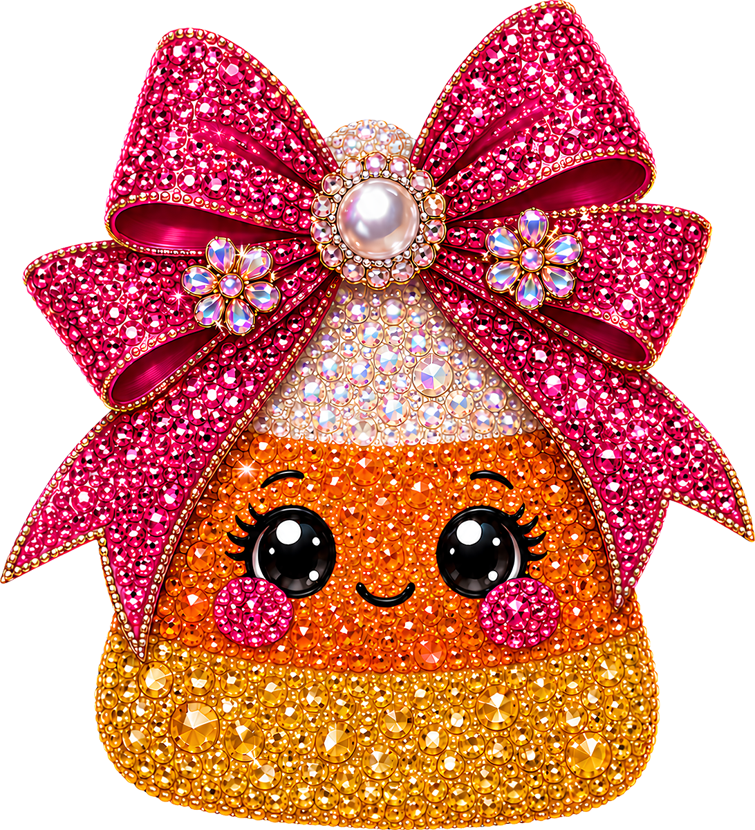 DTF Transfer – Gem Candy Corn Multi Sizes (HA-CC001)