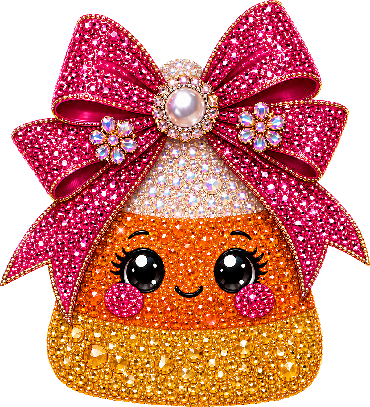 DTF Transfer – Gem Candy Corn Multi Sizes (HA-CC001)