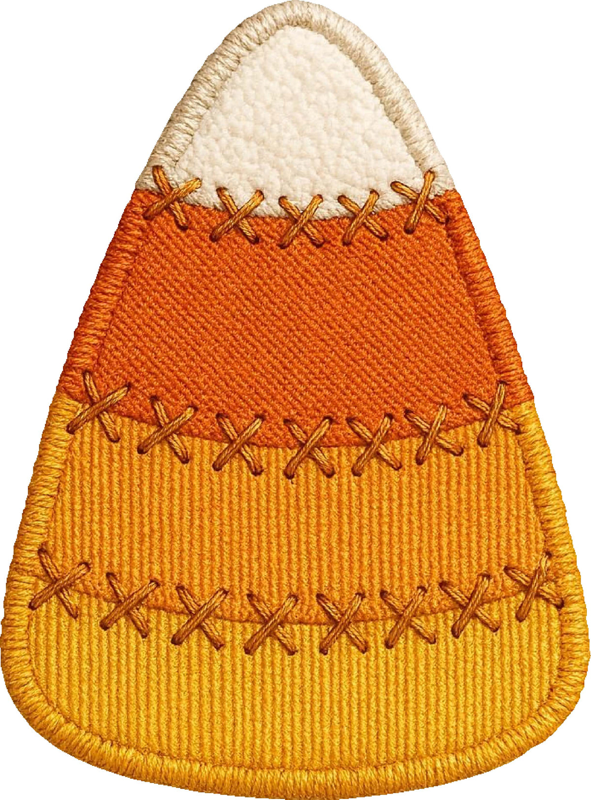 DTF Transfer – Fabric Candy Corn Multi Sizes (HA-CC002)