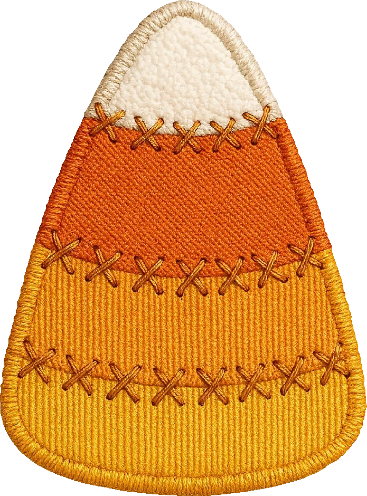 DTF Transfer – Fabric Candy Corn Multi Sizes (HA-CC002)