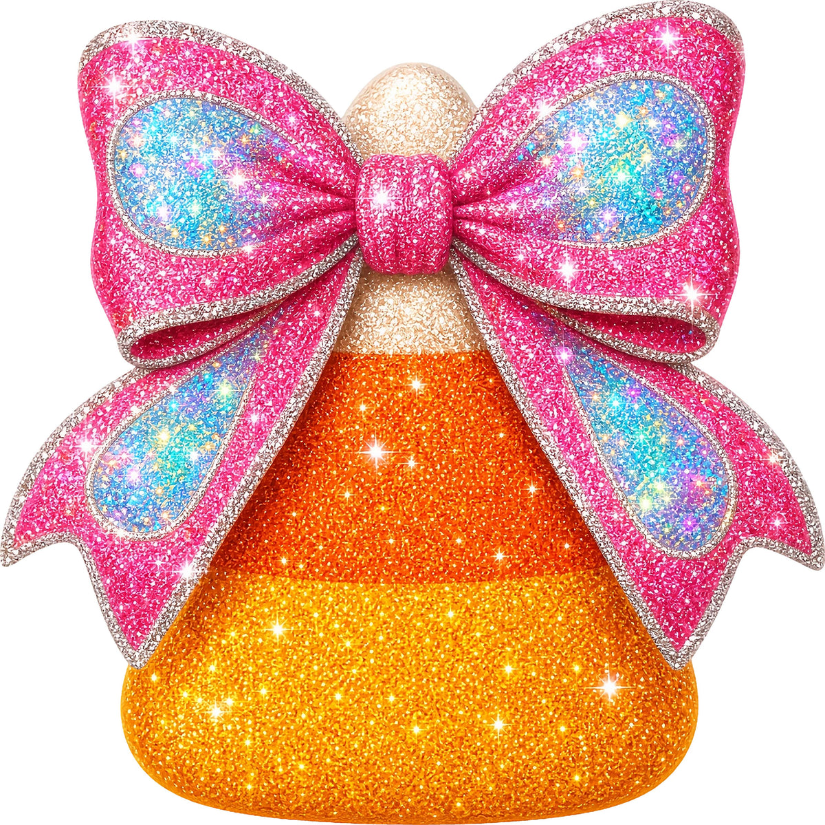DTF Transfer – Glitter Candy Corn Multi Sizes (HA-CC004)