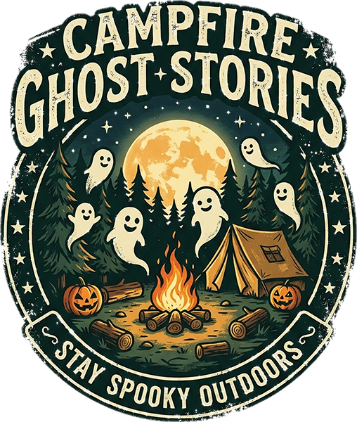 DTF Transfer – Ghost Camp Stories Multi Sizes (HA-GH009)