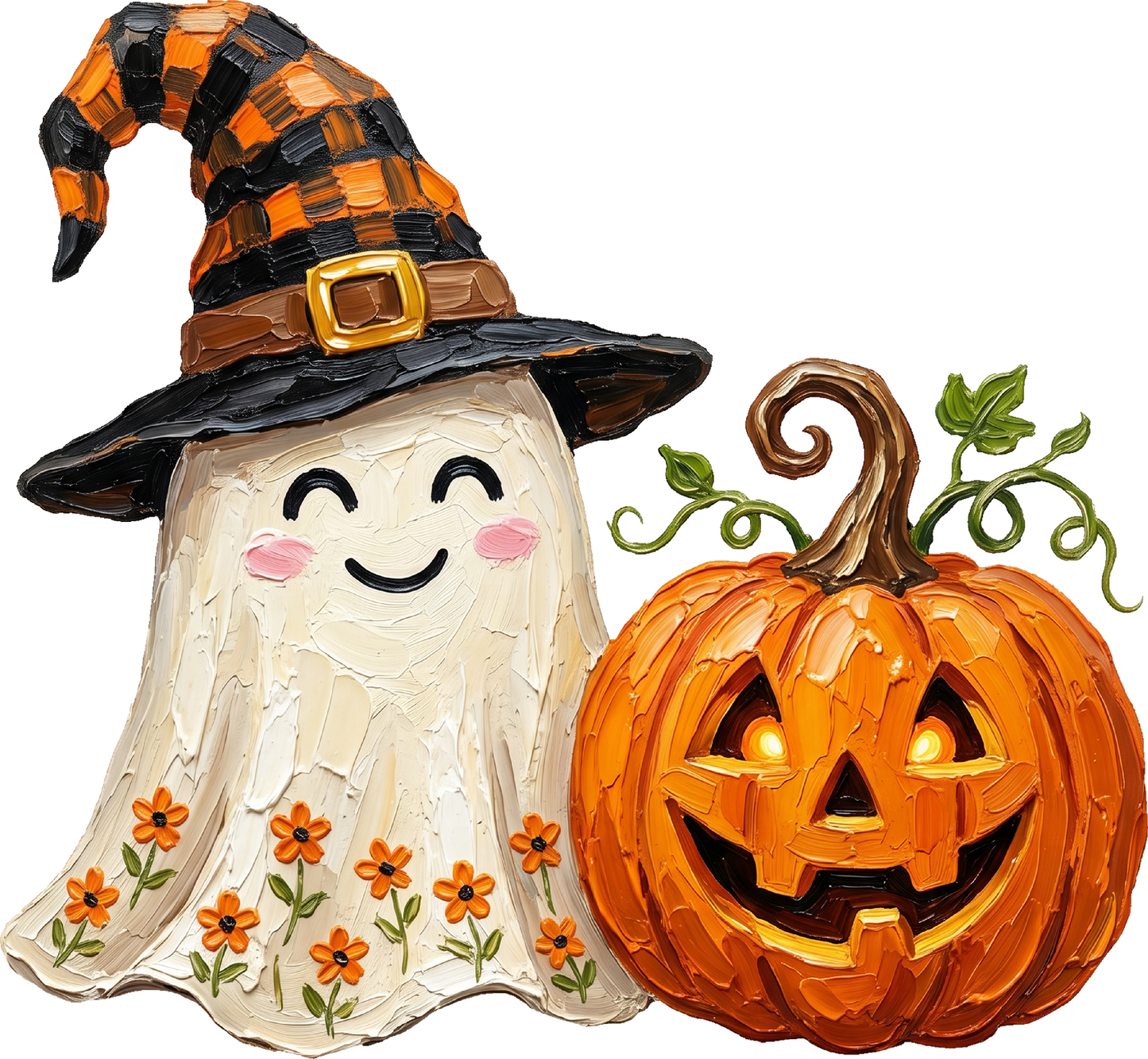 DTF Transfer – Halloween Paint Ghost Jack A Multi Sizes (HA-GJ001)